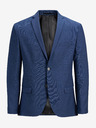 Jack & Jones Modré vlnené sako Jack & Jones Solaris
