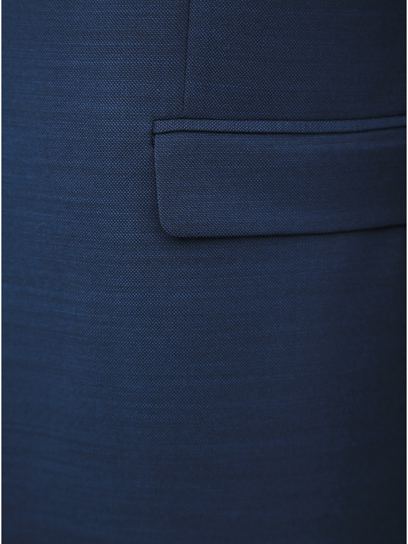 Jack & Jones Modré vlnené sako Jack & Jones Solaris