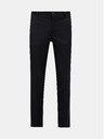 Jack & Jones Čierne oblekové nohavice Jack & Jones Solaris zo zmesi vlny slim fit
