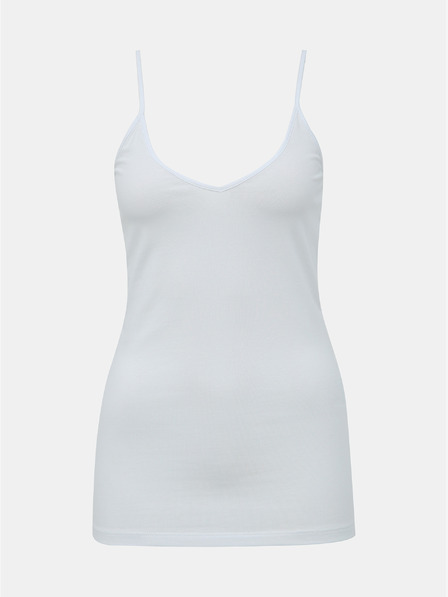 Vero Moda Biele základné tielko VERO MODA Maxi My