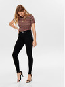 ONLY Čierne push up skinny fit džínsy ONLY Power
