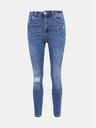 ONLY Modré skinny fit džínsy ONLY Mila