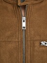 Jack & Jones Hnedá semišová bunda Jack & Jones Rocky