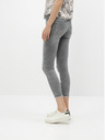 ONLY Šedé skrátené skinny fit džínsy ONLY Blush