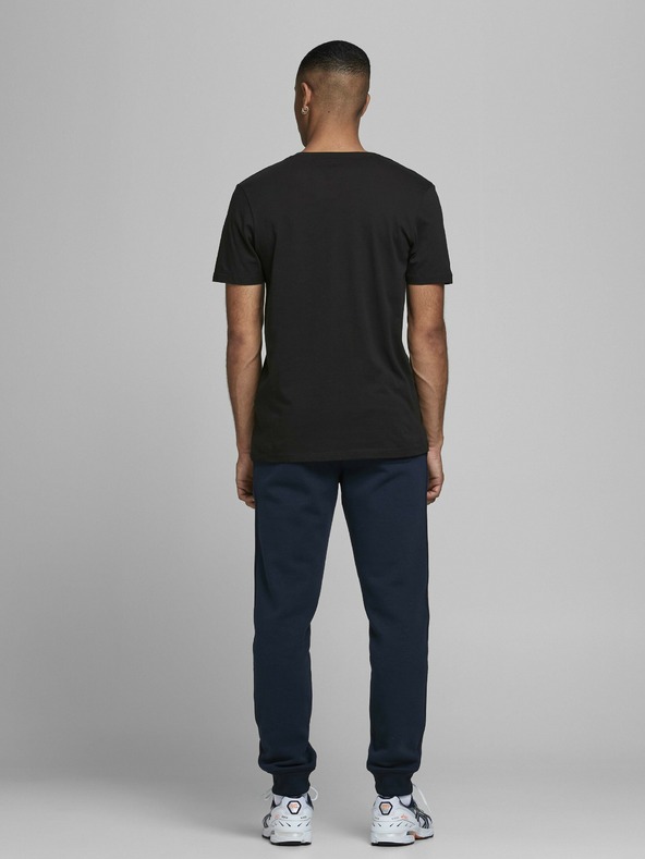 Jack & Jones Čierne tričko Jack & Jones Corp