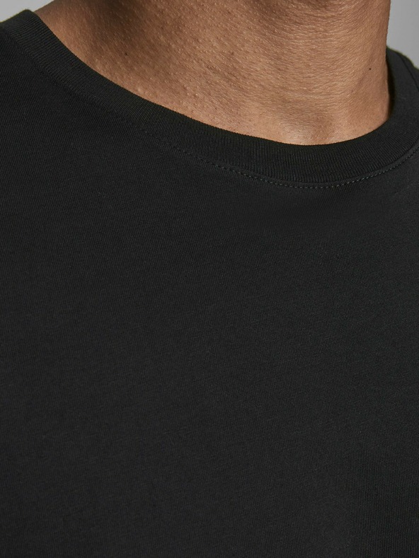 Jack & Jones Čierne tričko Jack & Jones Corp