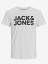 Jack & Jones Biele tričko Jack & Jones Corp