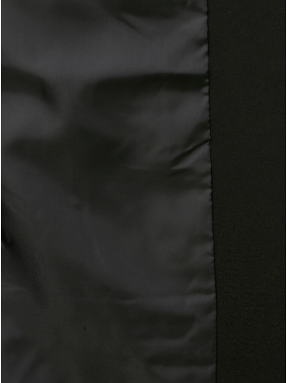 ONLY Čierna dlhá bunda ONLY Elly