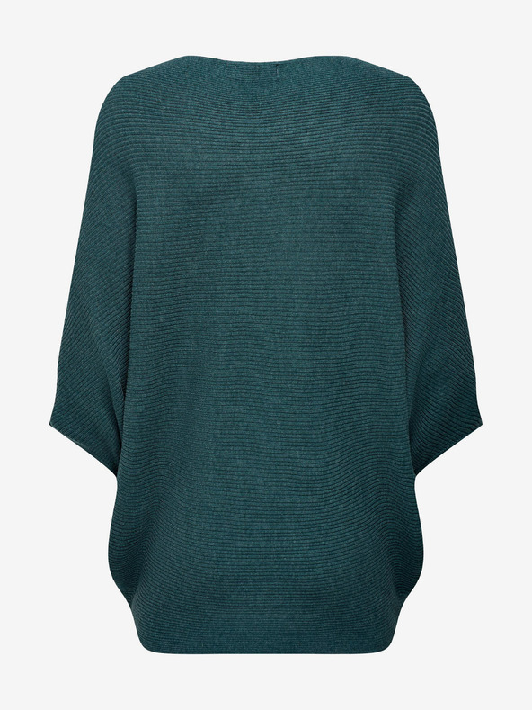 Jacqueline de Yong JDY New Behave Zelený dámsky sveter