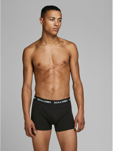 Jack & Jones Sada troch čiernych boxeriek Jack & Jones Anthony