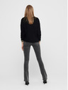 Jacqueline de Yong Čierny dámsky sveter JDY New Megan