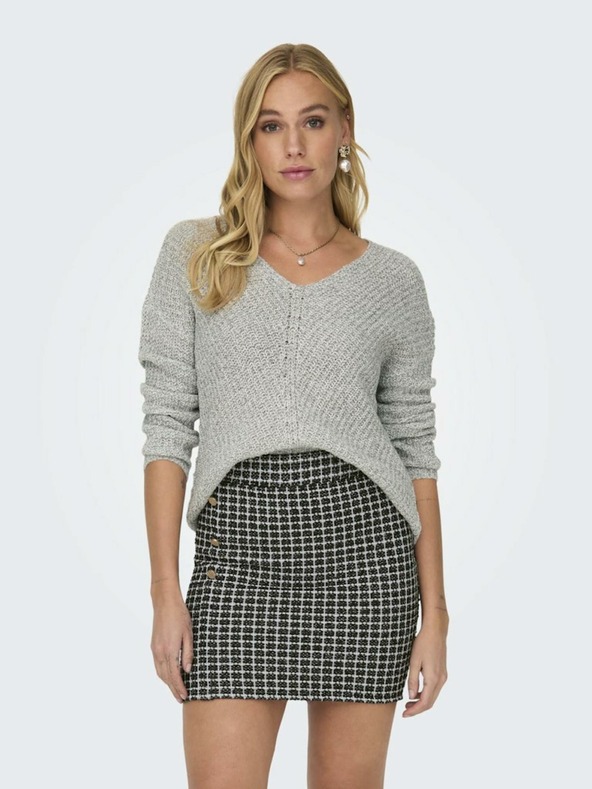 Jacqueline de Yong Šedý sveter JDY