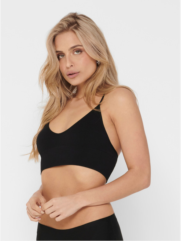 ONLY Čierna podprsenka ONLY Vicky