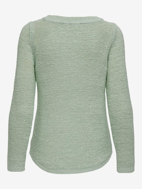 ONLY Svetlozelený dámsky základný sveter ONLY Geena
