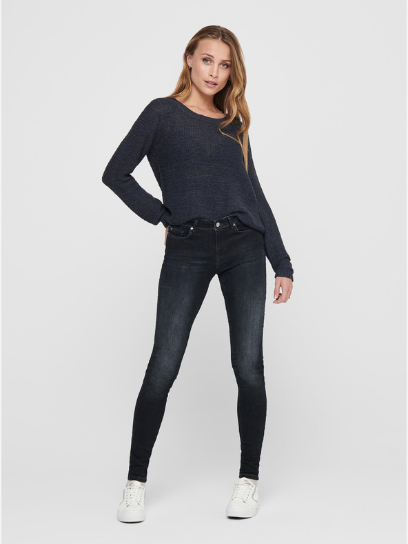 ONLY Tmavomodrý dámsky sveter ONLY Geena