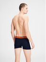 Jack & Jones Sada troch pánskych boxeriek Jack & Jones Lichfield vo vínovej, námorníckej a sivej farbe