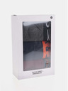 Jack & Jones Sada troch pánskych boxeriek Jack & Jones Lichfield vo vínovej, námorníckej a sivej farbe