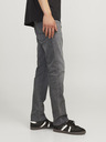 Jack & Jones Šedé pánske džínsy úzkeho strihu Jack & Jones Glenn