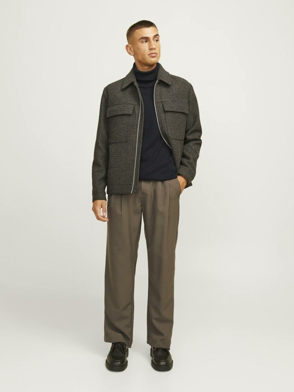 Jack & Jones Čierny Pánsky rolák Jack & Jones Basic