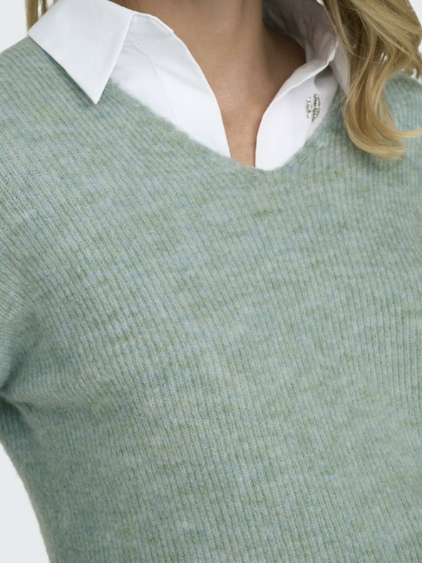 ONLY Zelený dámsky sveter ONLY Camilla