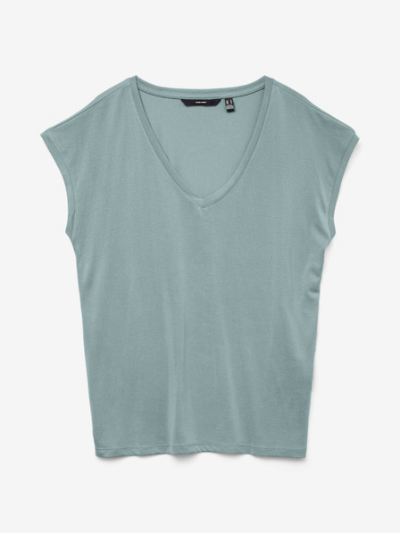 Vero Moda Modré dámske tričko Vero Moda Filli