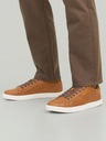 Jack & Jones Hnedé pánske tenisky Jack & Jones Bosley