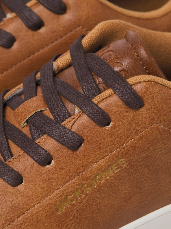 Jack & Jones Hnedé pánske tenisky Jack & Jones Bosley