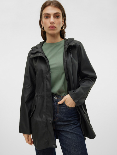 Vero Moda Čierna dámska bunda Vero Moda Malou