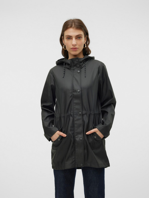 Vero Moda Čierna dámska bunda Vero Moda Malou