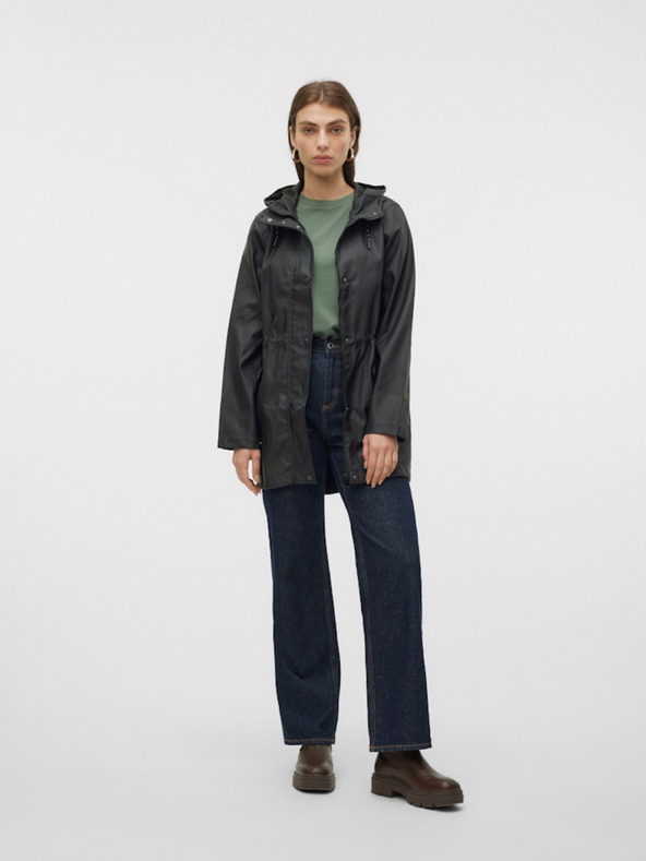 Vero Moda Čierna dámska bunda Vero Moda Malou
