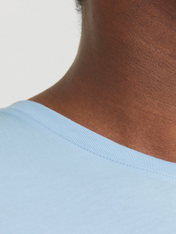 Jack & Jones Svetlomodré pánske tričko Jack & Jones Paulos