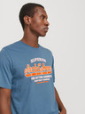 Jack & Jones Modrá pánska košeľa Jack & Jones s logom