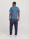 Jack & Jones Modrá pánska košeľa Jack & Jones s logom