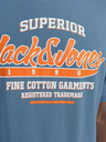Jack & Jones Modrá pánska košeľa Jack & Jones s logom