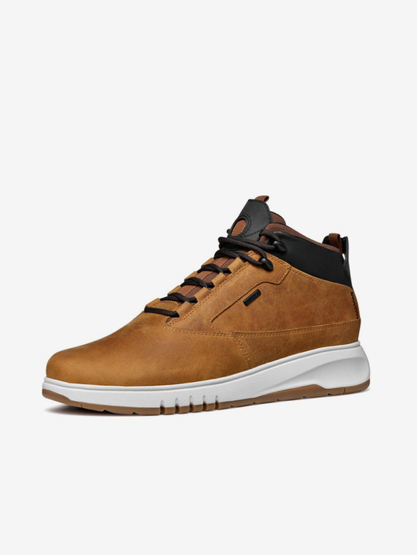 Geox Oranžové pánske členkové topánky Geox Aerantis 4X4 Abx