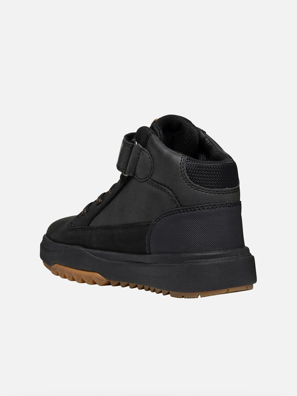 Geox Čierne chlapčenské členkové topánky Geox Bunshee B Abx