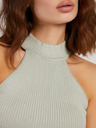 Guess Svetlozelené dámske rebrované tielko Guess