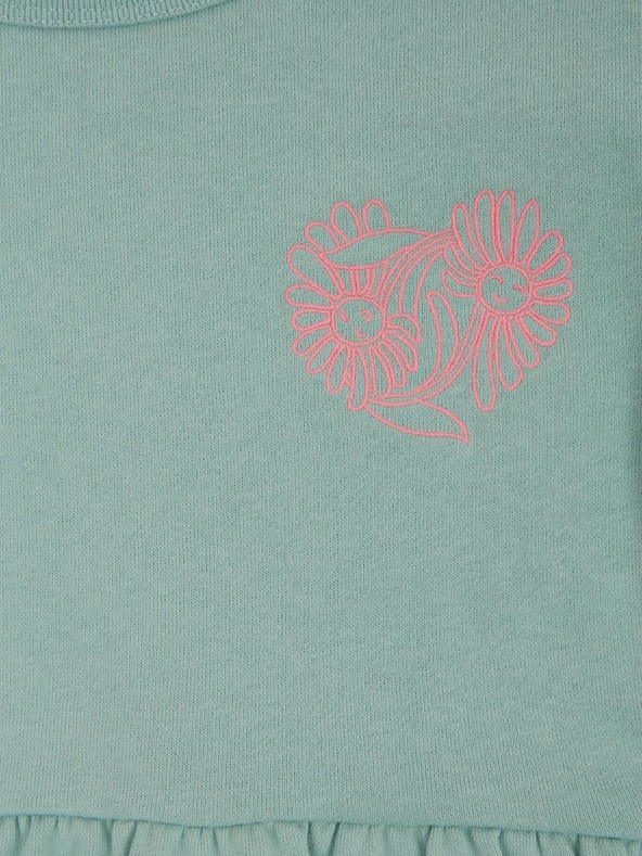 GAP Baby šaty s dlhým rukávom GAP