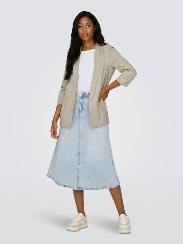 ONLY Béžové dámske sako ONLY