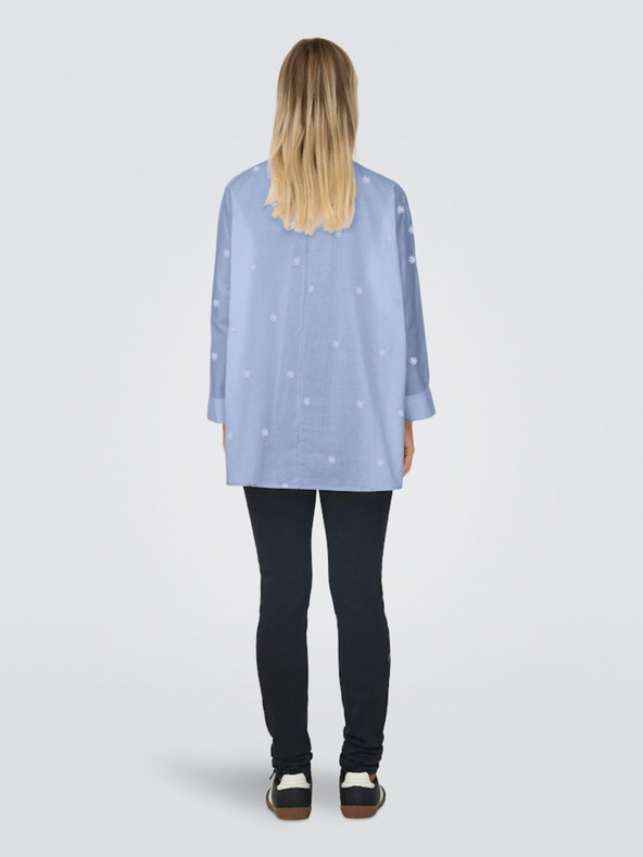 ONLY Modrá dámska košeľa ONLY