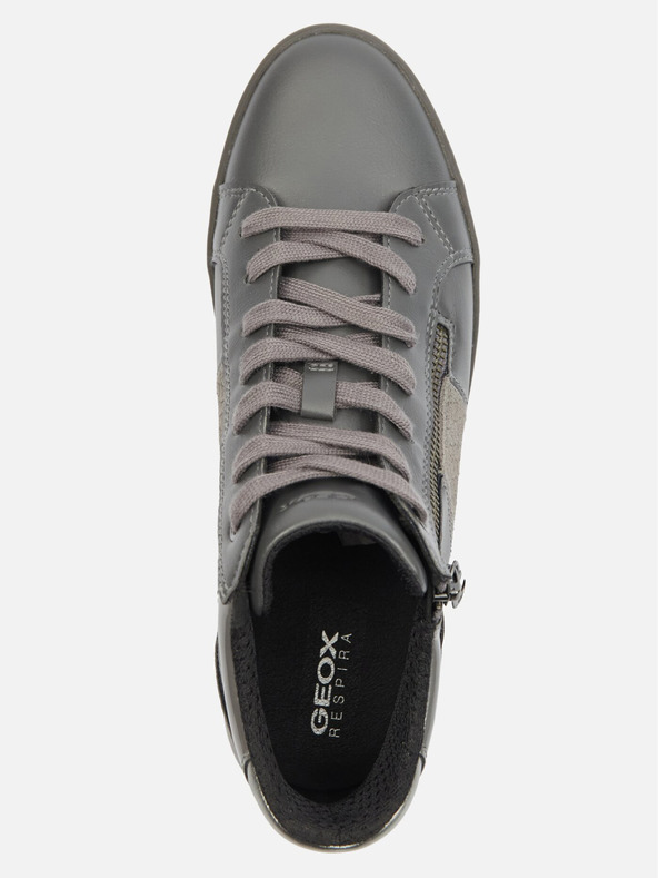 Geox Tmavosivé dámske tenisky Geox Blomiee