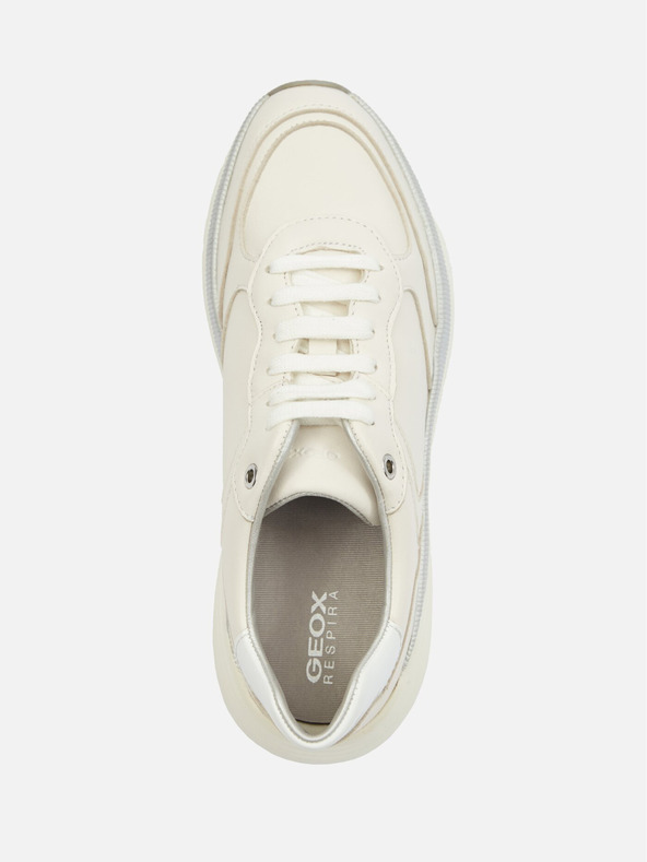 Geox Krémové dámske tenisky Geox Diamanta