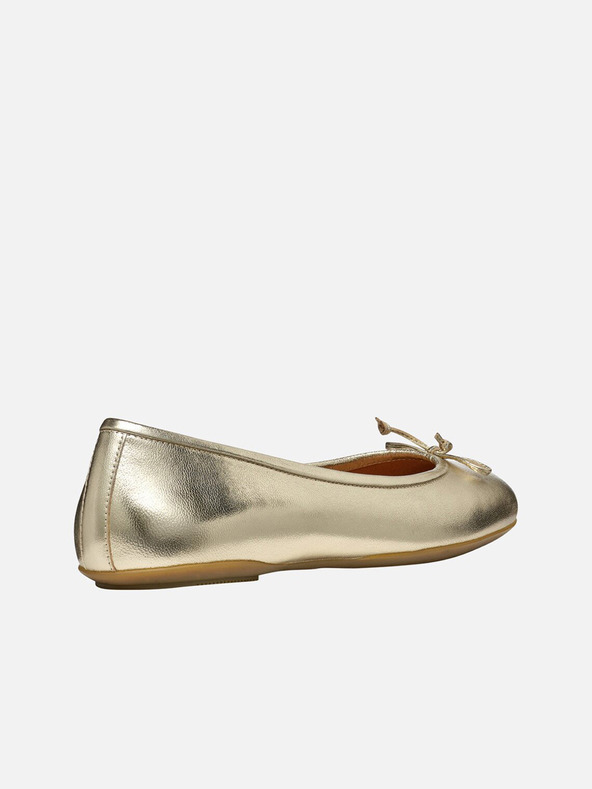 Geox Zlaté dámske baleríny Geox Palmaria