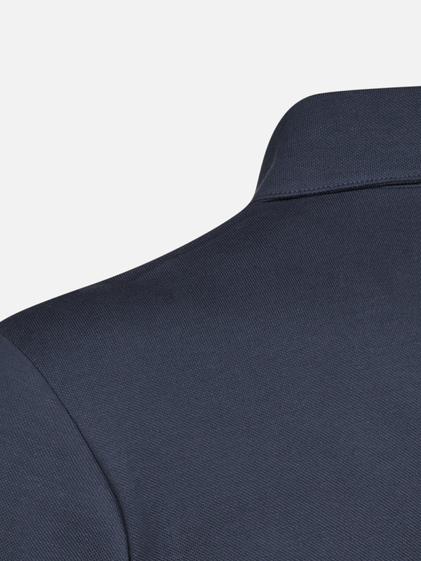 Geox Tmavomodrá pánska polokošeľa Geox