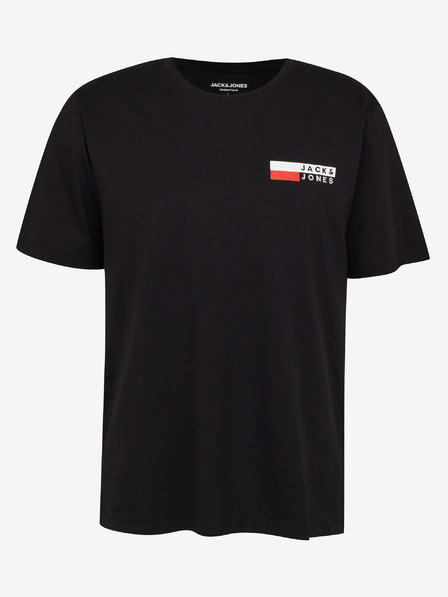 Jack & Jones Čierna pánska košeľa Jack & Jones