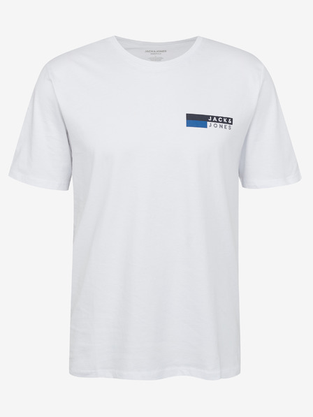 Jack & Jones Biela pánska mikina Jack & Jones