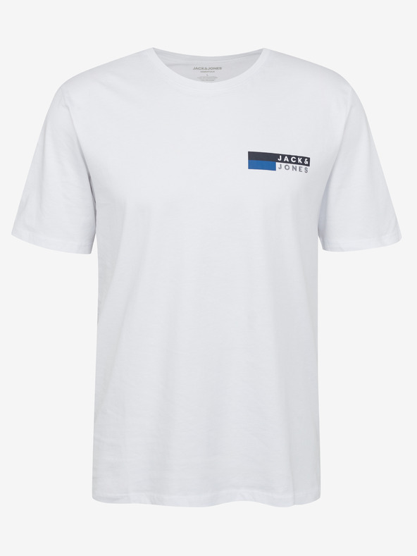 Jack & Jones Biela pánska mikina Jack & Jones