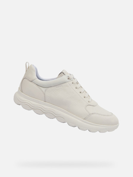 Geox Biele pánske tenisky Geox Spherica