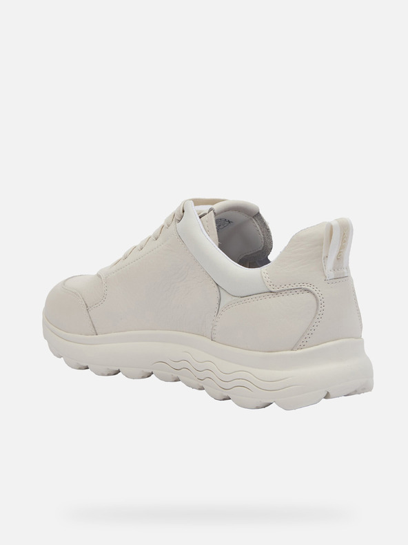 Geox Biele pánske tenisky Geox Spherica