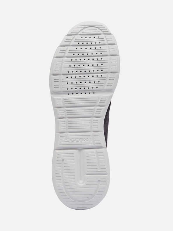 Geox Tmavosivé pánske tenisky Geox Klaiver